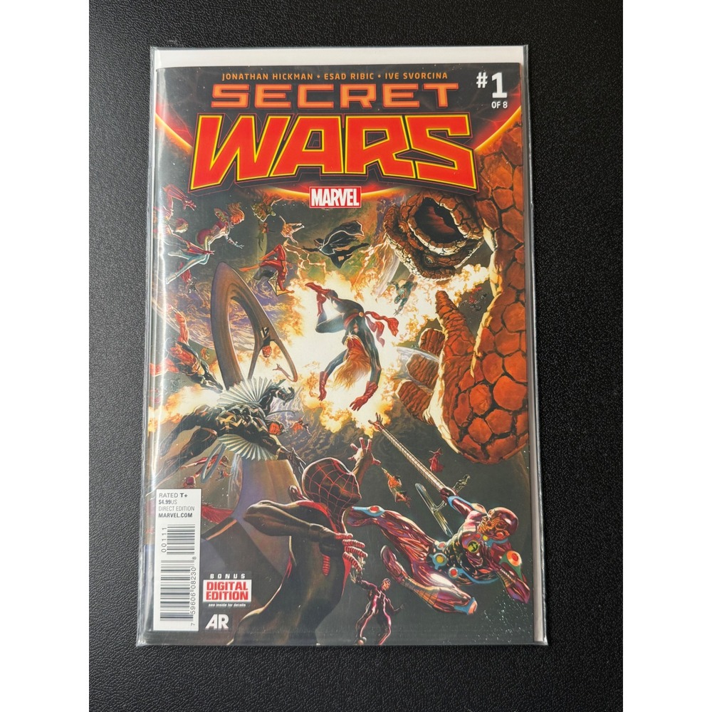 Marvel Secret Wars #1 2015 Jonathan Hickman Esad Ribic Miles Morales Spider-Man